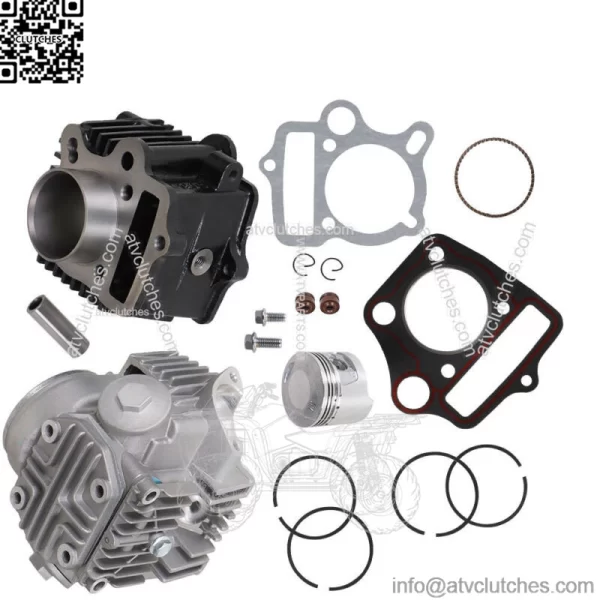 For 1993-2005 Honda TRX90 Sportrax 90CC Top End Rebuild Kit Cylinder Head Piston