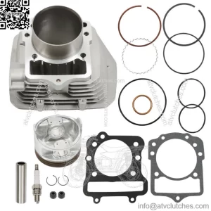 Cylinder Piston Top End Kit for Kawasaki Bayou 300 KLF300B 1989 1990 1991-2004