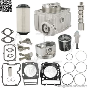 For Polaris Ranger 500 1999-2012 Cylinder Piston Camshaft Top End Rebuild Kit