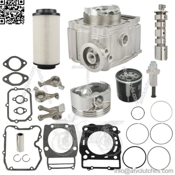 For Polaris Ranger 500 1999-2012 Cylinder Piston Camshaft Top End Rebuild Kit