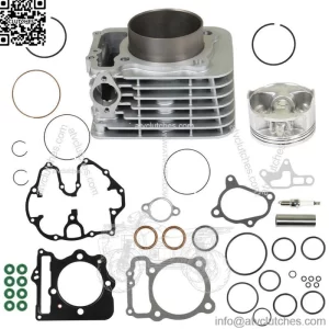 For 1999 2000 2001 2002-2008 Honda TRX400EX Cylinder Piston Gaskets Top End Kit