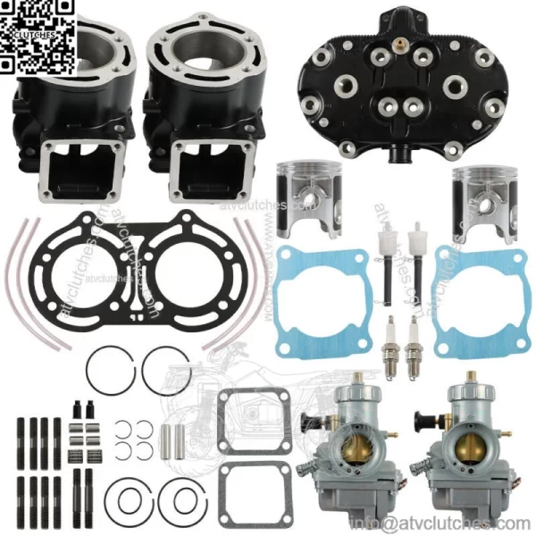1987-2006 Cylinder Head Piston Gasket Top End Kit for Yamaha Banshee 350
