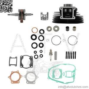 Piston Cylinder Crank Motor Rebuild FOR Yamaha Blaster 200 66 Gasket Seal Kit