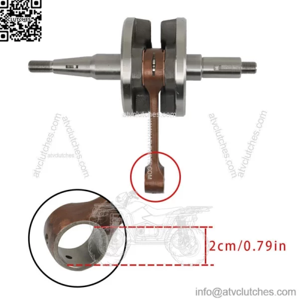 Piston Cylinder Crank Motor Rebuild FOR Yamaha Blaster 200 66 Gasket Seal Kit - Image 3
