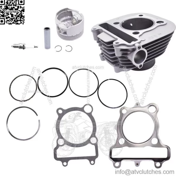 For Yamaha Moto-4 225 YFM225 Cylinder Piston Gasket Kit 1986 1987 1988