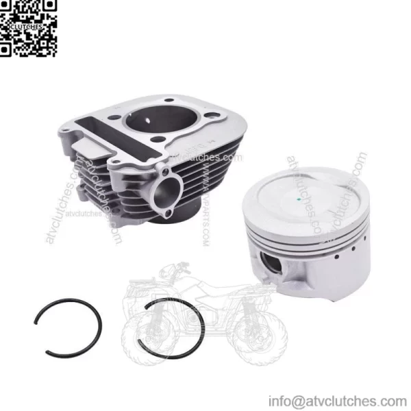 For Yamaha Moto-4 225 YFM225 Cylinder Piston Gasket Kit 1986 1987 1988 - Image 2