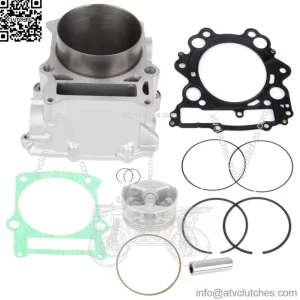 For Yamaha Grizzly Rhino 660 2002-2008 Cylinder Piston Gasket Top End Kit 660cc (Fits: Yamaha Rhino 660)