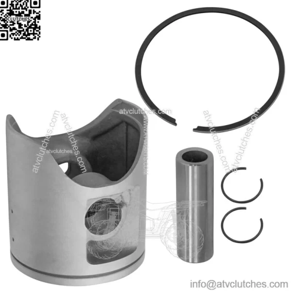 Piston & Ring For Yamaha YZ125 2005-2022 1C3-11631-03-D0 1C3-11633-00-00 - Image 4