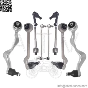 For BMW E90 Front Control Arm Ball Joint Sway Bar Link Tie Rods Suspension kit