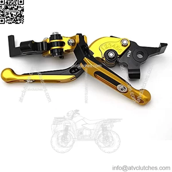 Accessories Motorcycle Adjustable Brake Clutch Levers Folding Extendable for Honda PCX 125/150 PCX125 PCX150 PCX-125 PCX-150 - (Color: Sliver-02) - Image 4