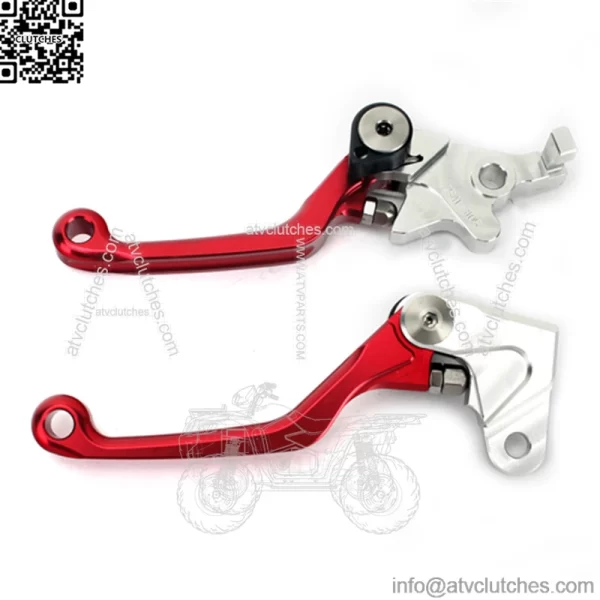 Unbreakable Folding Dirt Bike Brake Clutch Lever - Image 2