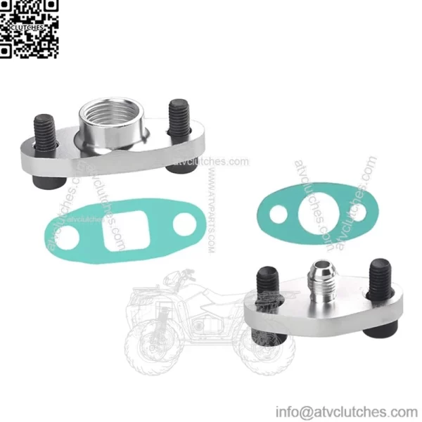T3 T4 Turbocharger Overhaul Kit Modified Turbo T3/4 Inlet and Return Oil Pipe Repair Kit GT35 - Image 2