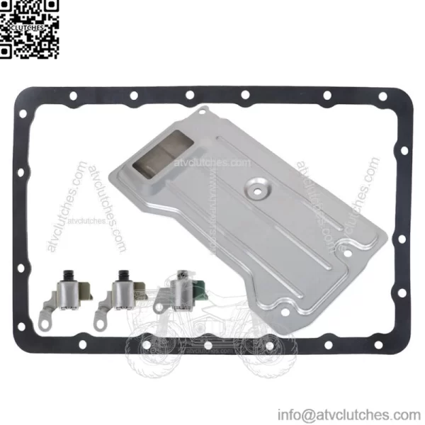 Transmission Solenoid Service Filter Kit TCC Lock up Shift For 90-93 Comanchee
