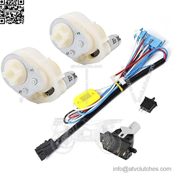 Overhaul Kit Wiring Harness MEIE0500 Gear Shifter Foot Switch Motor Gearbox for Peg Perego John-Deere Gator Children Ride On Car