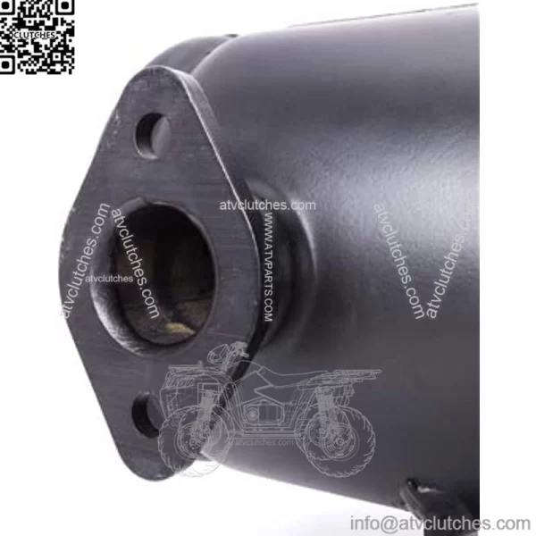 EZGO (76-87) 2 Cycle Golf Cart Muffler 14396-G1, 15460-G1, 16547-G1 - Image 3