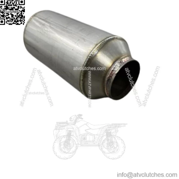 BP20 Exhaust Muffler / Resonator - 304 Stainless Steel - 2 - Image 2