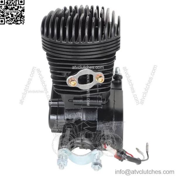 100CC 2-Stroke Bike Engine ONLY Gas Motor For Motorized Bicycle Bike - Image 4