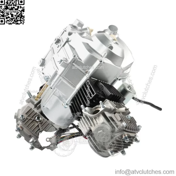 125cc 4 Stroke ATV Engine Motor 3-Speed Semi Auto w/Reverse For ATV Quad Go Kart - Image 4