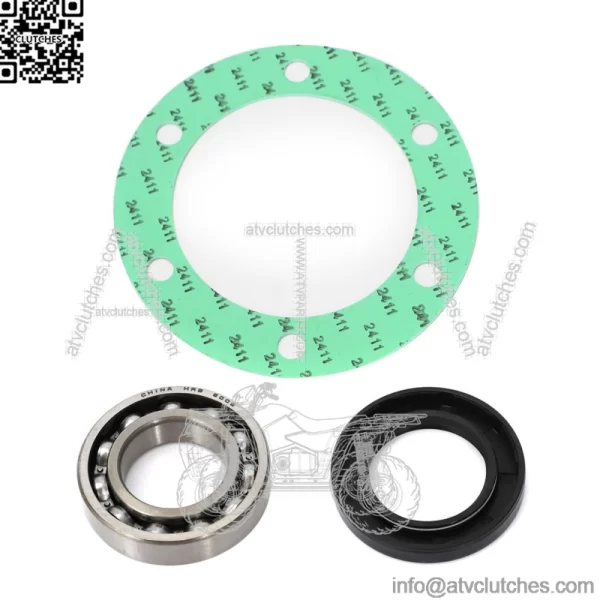Inside Rear Axle Bearing Seal Gasket Kit For Kawasaki Mule 92045-1208 92045-1208 (For: More than one vehicle)