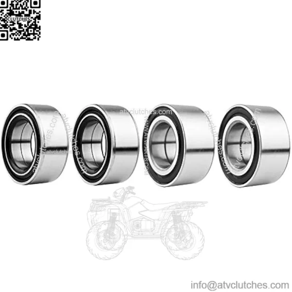 Front&Rear Wheel Bearings for Polaris Ranger RZR 800/ RZR S 800 /RZR 4 800/ Ranger 4x4 800 EFI&EFI CREW 2010-2014,12-15 Ranger 4x4 900 Diesel& Diesel CREW&Ranger RZR 570 EFI,Replaces # 3514699/3514635 - Image 2