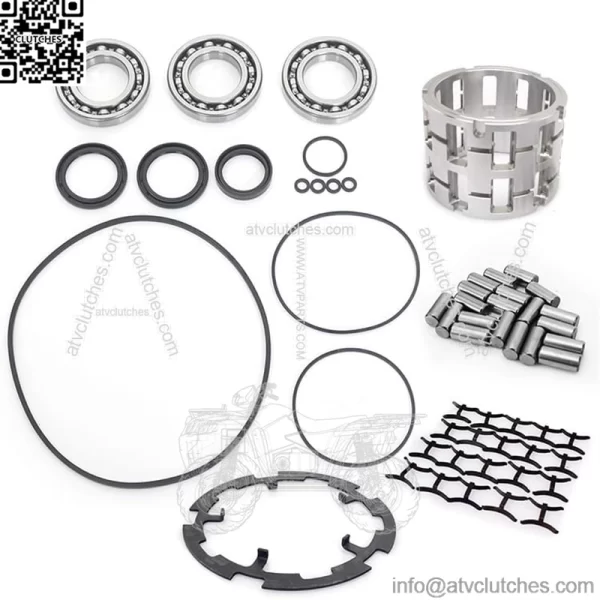 Front Differential Roller Cage Bearing and Seal Kits for Polaris Scrambler 850 1000 Sportsman 550 850