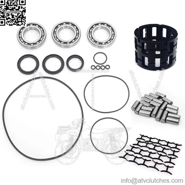 Front Differential Roller Cage Bearing and Seal Kits for Polaris Scrambler 850 1000 Sportsman 550 850 - Image 3