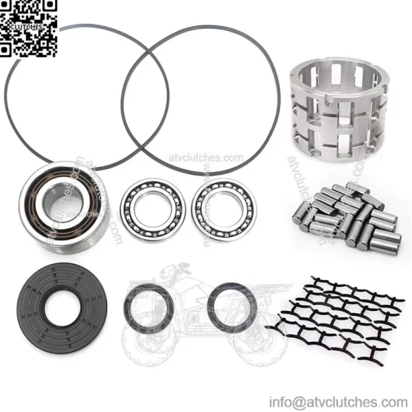 Front Differential Roller Cage Bearing & Seal Kit for Polaris Brutus HD 4X4 / Ranger Diesel 4X4 / RGR 900D 4X4 2011-2015 - Image 2
