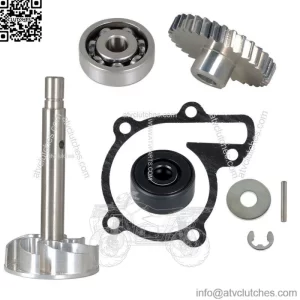 For Yamaha Banshee Billet Aluminum Water Pump Gear, Bearing, Seal, Gasket