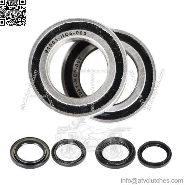 For Honda Rancher 350 4x4 & Rancher 400 4x4 Both Front Wheel Bearing Seal Kits - Image 2