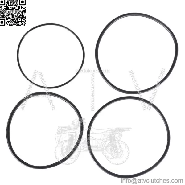 FOR YAMAHA YFM700 700R RAPTOR UPGRADED REAR WHEEL AXLE BEARING KIT 2006-2017 - Image 2