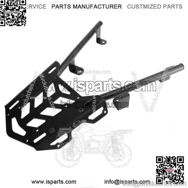 BRIGHT BLACK REAR CARRIER LUGGAGE RACK FOR Honda ADV160 ADV 160 2023 U3