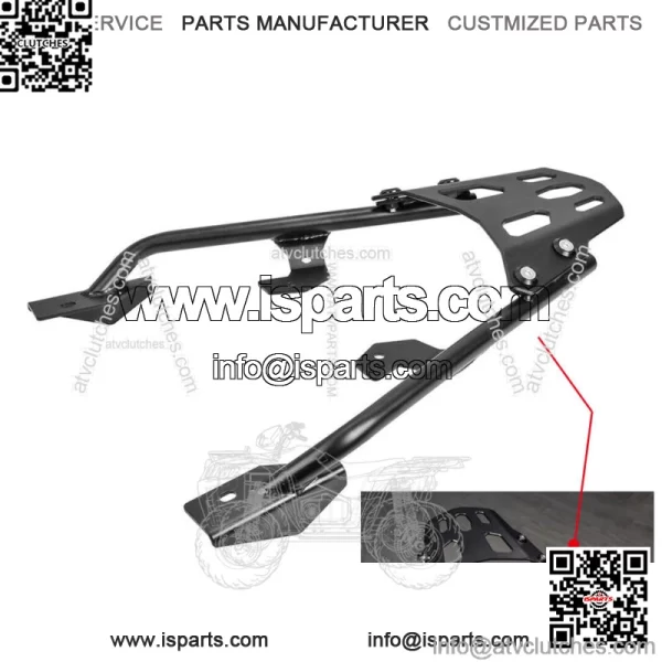 Rear Top Case Carrier Luggage Rack for Honda X-ADV 750 XADV 750 2017-2020 Black