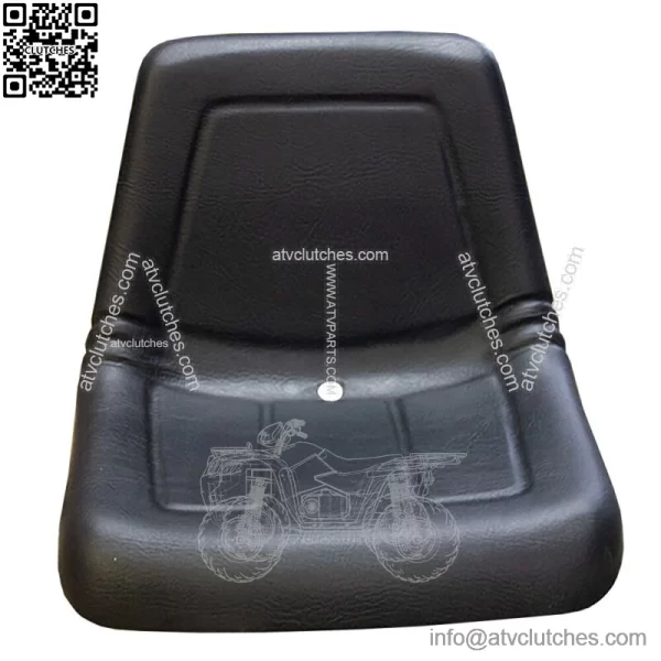 Universal Deluxe High Back Seat fits Lawn Mowers Garden Tractors Small Backhoes