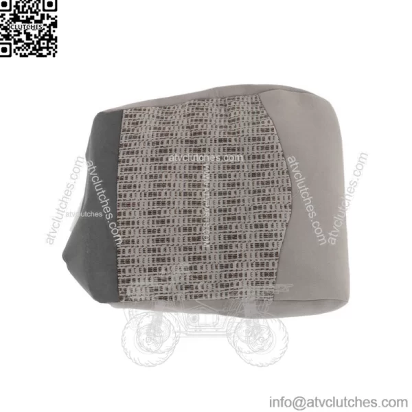 For 1999-2000 Ford F250 F350 F450 F550 XLT Front Seat Cover Driver Gray Cloth - Image 5