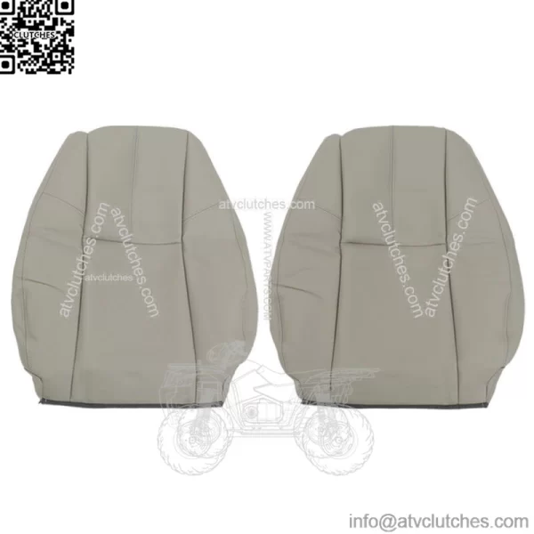 Seat Cover Gray For 2007-2014 Chevy Tahoe GMC Sierra Front Left&Right Bottom&Top - Image 4