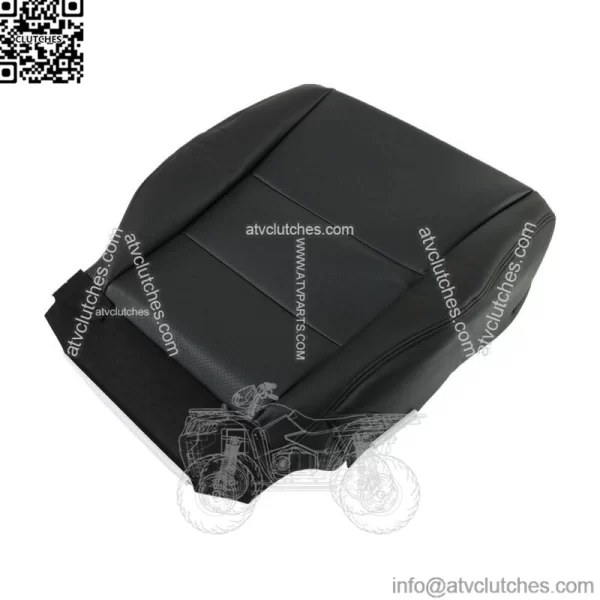 Seat Cover Fit For 2007 2008-2012 Acura RDX Front Driver Bottom Leather Black - Image 5