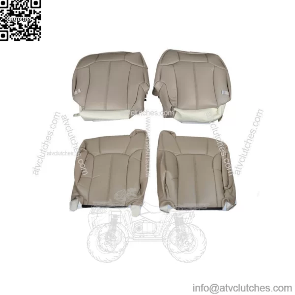 Front Replacement Seat Cover Left&Right Tan For 2003-2006 Chevy Tahoe Suburban