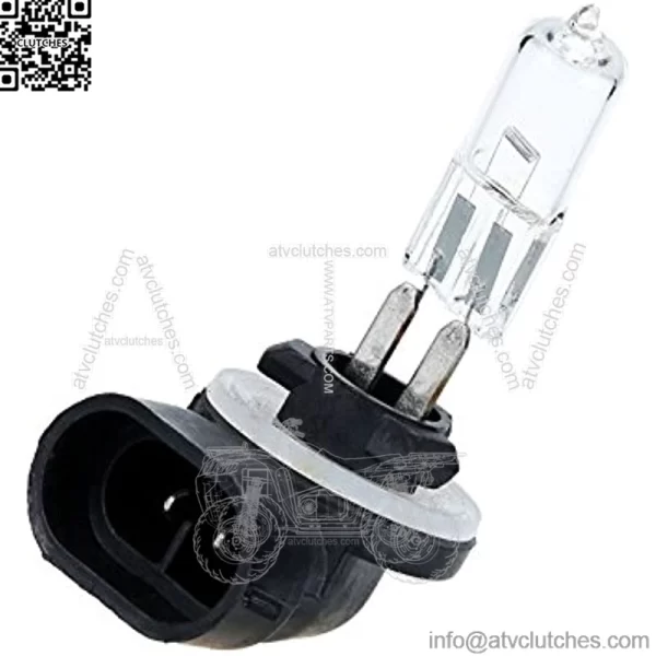 Golf Cart Halogen Headlight Bulb for Club Car DS 1999 up &Precedent 2004-up and EZGO 1994-up,12V 37W Headlights,OEM# 101988101,74004G01(Must Input 12 Volts) - Image 3
