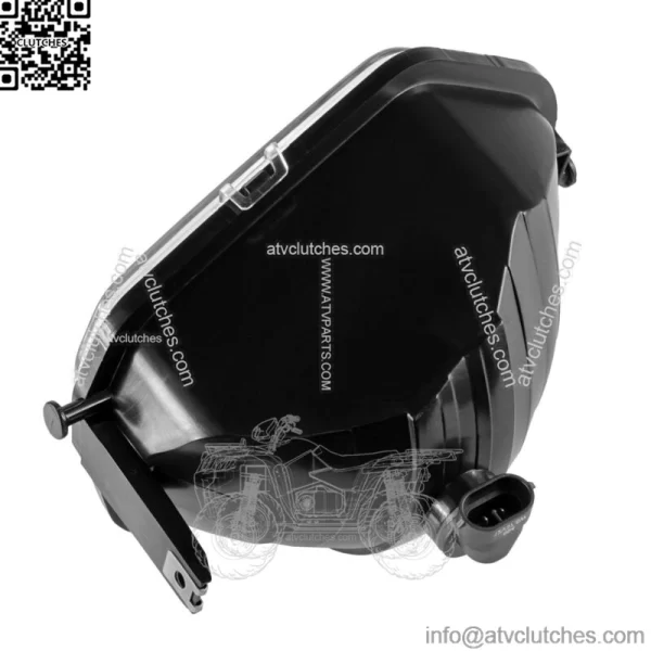 Front Right Headlight w/Bulb for Polaris Ranger 800 Crew 2010 / Mid-Size 2013-14 (For: Polaris Sportsman 570) - Image 3
