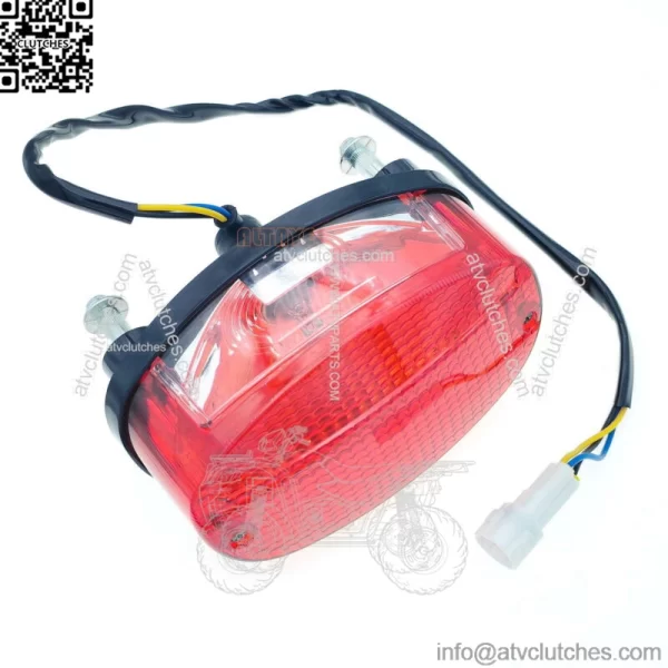 Taillight Assembly w/ Bulb For YAMAHA 350 350R YFM350R 2003-2013 (For: Yamaha 660R)