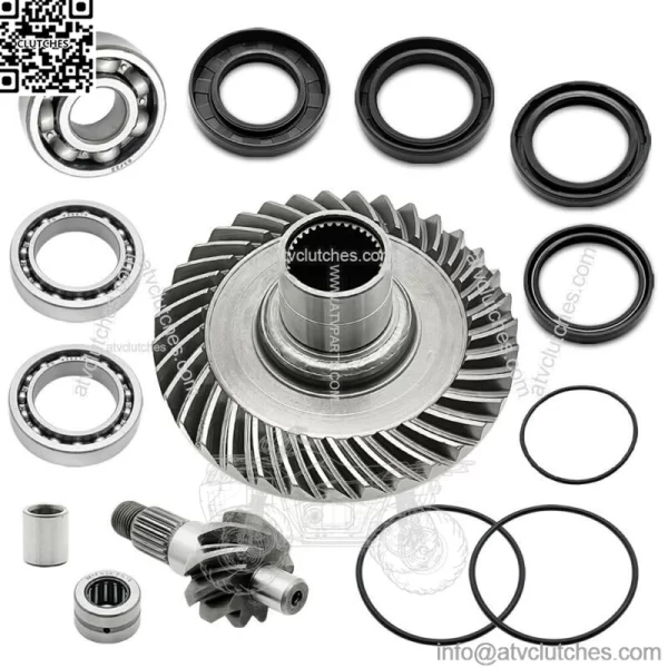 Rear Differential Ring Pinion Gear Bearing Seal Kit For Honda FourTrax TRX300FW