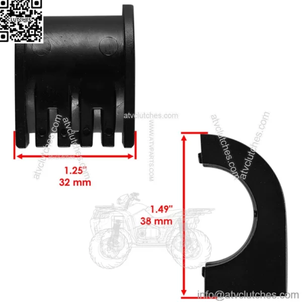 Steering Post Upper Bushing for Polaris Sportsman 570 EFI Eps Touring 2014 (For: Polaris Sportsman 570) - Image 2