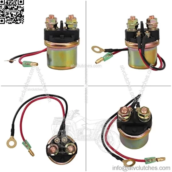 Starter Solenoid Relay Fit for Yamaha Waverunner 500 650 700 GP760 GP1200 WJ500 SJ650 XLR1200 FZR600R LS2000 Mercury Marine WaveRaider - Image 2