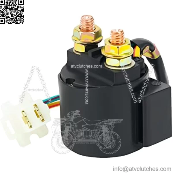 Road Passion Starter Solenoid Relay for Yamaha Moto-4 200 YFM200 85-89 Moto-4 225 YFM225 1986 1987 Moto-4 250 YFM250 89-91 Moto-4 350 YFM350 87-95 ATV - Image 2