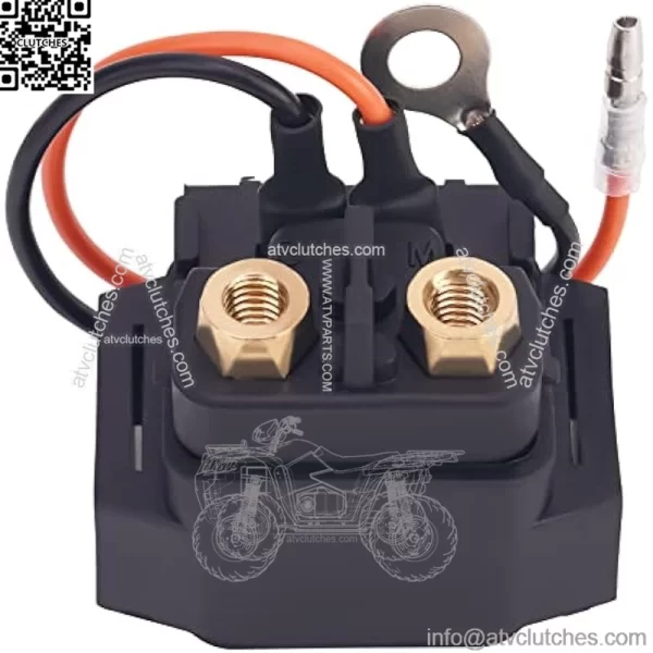 Road Passion 6B6-81940-00-00 Starter Solenoid Relay Compatible With Yamaha VX SPORT (VX1100CG) - Electrical 1 2008/ VXR (VX1800AM) - Electrical 1 2013/ WAVERUNNER FZR (GX1800N) - Electrical 1 2014