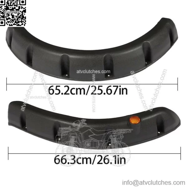 Fits For Yamaha G14,G16,G19,G20,G22 Models Golf Cart Fender Flares - Image 2