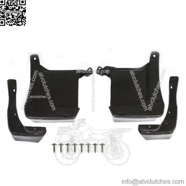 For 2013-2015 Honda Accord Mud Flaps Guards Splash Protectors Front Rear 4Pcs