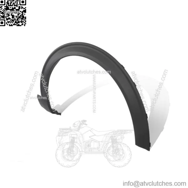 Front Right Fender Flares For 2020-2021 Ford Explorer LB5Z16039AA Black