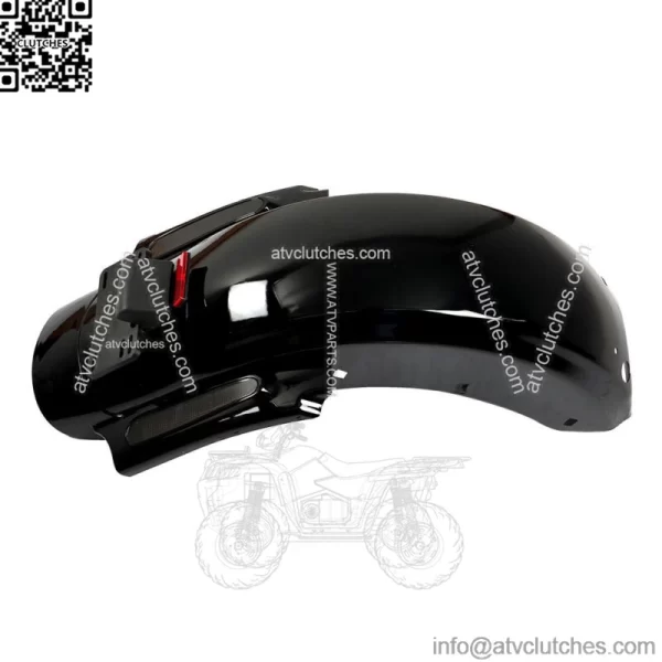 For 2009-2013 Touring Road King Street Glide CVO Style Rear Fender System W/LED - Image 2