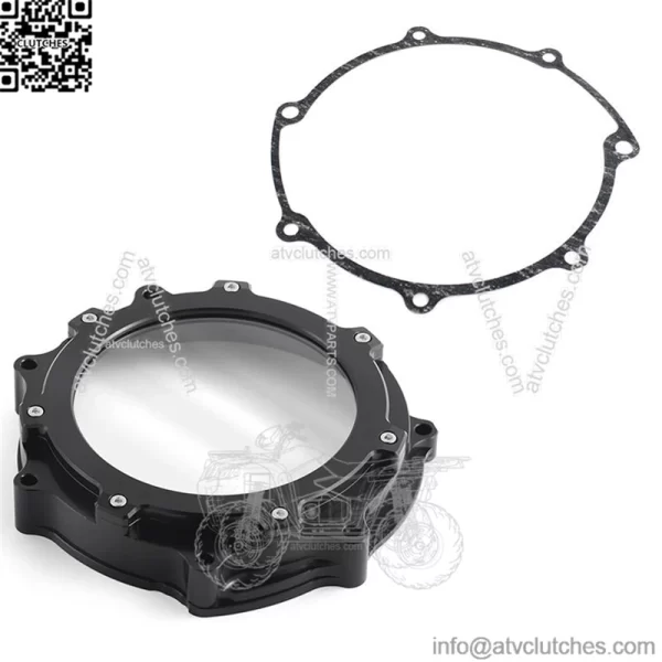 Engine Clutch Cover & Clutch Crankcase Outer Cover Gasket Kits for Yamaha YFZ450 YFZ450R 2006-2020